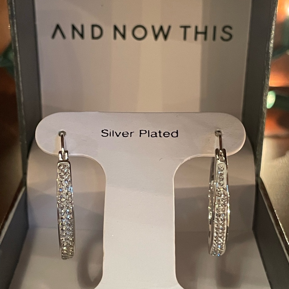 And Now This hoop earrings